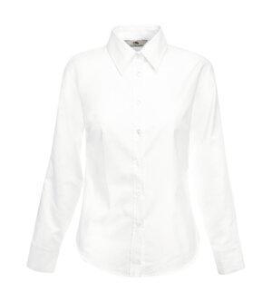 Fruit of the Loom SS001 - Damen Oxford Langarm Bluse