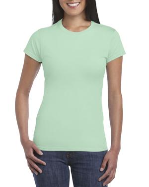 Gildan 64000L - Softstyle® Tailliertes Kurzarm-T-Shirt Damen