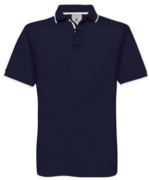 B&C CGPU413 - Poloshirt Herren Safran Sport