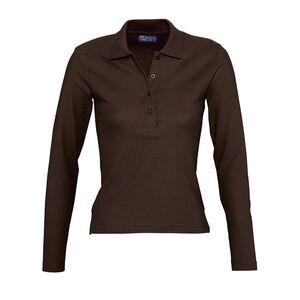 SOLS 11317 - Damen Poloshirt Langarm Podium