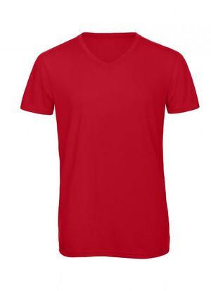 B&C BC057 - Herren T-Shirt mit V-Ausschnitt