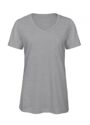 B&C BC058 - Damen-Tri-Blend V-Ausck T-Shirt