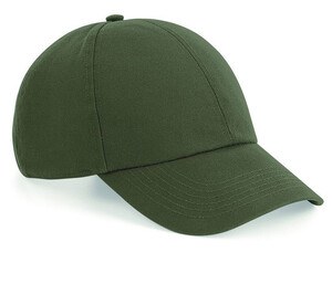 Beechfield BF054 - 6-teilige Kappe aus Bio-Baumwolle Olive Green