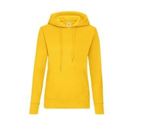 Fruit of the Loom SC269 - Frauen Hoodie mit Känguru-Tasche