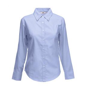 Fruit of the Loom SC411 - Lady-Fit-Popeline Langarm-Shirt