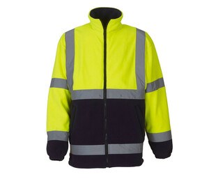 Yoko YKK08 - Dicke High Visibility Fleece-Jacke