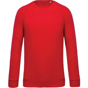 Kariban K480 - Herren Sweatshirt BIO-BAUMWOLLE Rundhalsausschnitt Raglanärmel