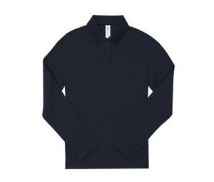 B&C BCW462 - Langärmeliges Poloshirt für Damen