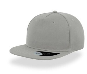 ATLANTIS HEADWEAR AT262 - 5-Panel-Kappe mit flachem Schirm Grau