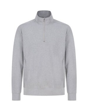 Henbury H842 - Unisex-Sweatshirt mit Reißverschlusskragen