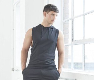 JUST COOL JC053 - URBAN SLEEVELESS MUSCLE HOODIE